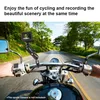 PULUZ PU701B Motorrad Lenkerhalterung Motorrad Fahrrad Produktbild-Vorschau 6