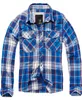 Brandit Check, langshirthuid, wit, blauw, heren, maat 2XL, Productafbeelding-voorbeeld 7