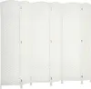 HOMCOM Paravento a 6 pannelli 240 x 170 cm Divisorio in Anteprima dell’immagine prodotto 1