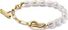 Bracciale di perle placcato oro Natural Beauty Anteprima dell’immagine prodotto 3
