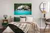 MuchoWow® Poster Wasser - Wasserfall - Bäume 120x80 cm - Produktbild-Vorschau 4