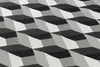 Teppich FLAT 48624/690 SISAL - 3D-Würfel Schwarz 160x230 cm Produktbild-Vorschau 5