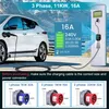 6/8/10/13/16A 3 Phase 11KW Type 2 EU EV Cordon de charge Voir les images du produit 2