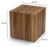 Skye Decor, Moderne Beistelltisch aus 100% MDF, Walnuss, 45 Produktbild-Vorschau 5