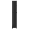 vidaXL Toilettenschrank BERG Schwarz 60x27x164,5 cm Produktbild-Vorschau 5