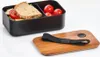 ZELLER box na občerstvenie plastový, bambusový čierny Náhľad obrázku produktu 5