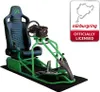 SIM Racing Cockpit Seat Pro Sim Rig GRÜN | Gaming Simulator Produktbild-Vorschau 1
