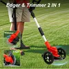 Tosaerba a batteria, tagliabordi a batteria con 2 batterie Anteprima dell’immagine prodotto 6