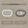 Koupelnové zrcadlo 100x70cm - oválný s LED osv?tlením -  Náhled obrázku produktu 8