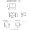 SCHOCK Cristadur Spüle GREENWICH N-100L in PURO Produktbild-Vorschau 6