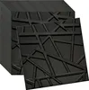 Verdico | 3D Wandpaneele Polystyrol - Schwarz - 50x50 Cm - Produktbild-Vorschau 1