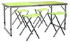 Aga Camping Set – Faltbarer Campingtisch mit 4 Hockern – Produktbild-Vorschau 1