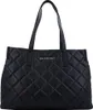 A black quilted tote bag with the Valentino logo in the center. Produktbild-Vorschau