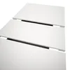 Esstisch ausziehbar Weiß X-Fußgestell 150-190 cm Produktbild-Vorschau 3