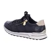 Rieker Damen Leder Sneaker Schwarz Produktbild-Vorschau 11