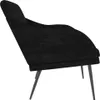 vidaXL Sitzbank Schwarz 110x76x80 cm Samt Produktbild-Vorschau 4