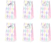 Sacchetti di carta con adesivi unicorno set di 6 colori Anteprima dell’immagine prodotto 1