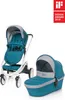 4Baby | Wózek dziecięcy - Wózek dziecięcy 2 w 1 - Turkusowy Podgląd zdjęcia produktu 2