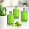 3 Glasflaschen 1000 ml leer zum selbst Befüllen mit Korken Produktbild-Vorschau 3