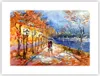 Poster - Poster ohne Rahmen - Park Paar Baum - 40x30 cm - Produktbild-Vorschau 1