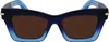 Ferragamo SF2031S Gradient dark blue transparent 52/17/145 Produktbild-Vorschau 2