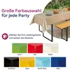 Beautex Party Tischdecke abwaschbar 100x250, für Biertisch Produktbild-Vorschau 2