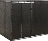 Contenitore per rifiuti da 2 tonnellate nero 140x80x117 cm Anteprima dell’immagine prodotto 7