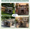 Coemo Servierwagen Grillstation James L Grau Kücheninsel Produktbild-Vorschau 7