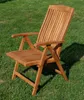 ALEOS. Teak Design Hochlehner Gartensessel Gartenstuhl Produktbild-Vorschau 2