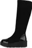 A black boot on a white background. Produktbild-Vorschau