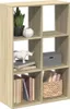 vidaXL Libreria divisoria Sonoma rovere 69,5x29x103,5 cm Anteprima dell’immagine prodotto 2