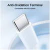 Joyroom USB-C auf USB-C 1m Kabel 60W USB 2.0 - weiß Produktbild-Vorschau 6