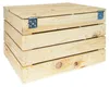 Holztruhe Natur mit Deckel  48 x 36 x 27cm Produktbild-Vorschau 7