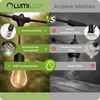 LUMILED Solar Lichterkette für Außen 10M S14 15x LED + 2 Produktbild-Vorschau 8