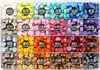 A grid of small plastic containers filled with colorful wax beads for sealing. Náhľad obrázku produktu