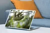 MuchoWow® Laptop Aufkleber Sticker Cover Ein Faultier hängt Produktbild-Vorschau 4
