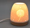 Teelichtleuchte Mini Iglu auf Holzsockel Pusteblume ca. Produktbild-Vorschau 4