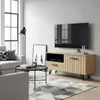 Fernsehschrank ‘Noppen’ mit Schublade und Tür 100 x 38 x 49 Produktbild-Vorschau 4