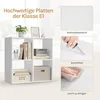 WOLTU Bücherregal, Würfelregal 4 offene Fächer, Standregal, Produktbild-Vorschau 5