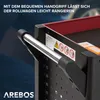 AREBOS servisní vozík 3 přihrádky červený/černý | 18dílná Náhled obrázku produktu 7