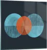 Bilder auf glas - Einteilig - Abstraktion Räder Gürtel - Produktbild-Vorschau 1