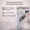 Baumwolle Bettwäsche 135x200 4-teilig – 2x Bettbezug Produktbild-Vorschau 3