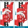 Wiltec Farm Jack Wagenheber 150 cm 60" 3000 kg, Offroad Produktbild-Vorschau 4