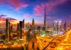 Puzzle 1000 elementów Enjoy – Poranek nad centrum Dubaju Podgląd zdjęcia produktu 2