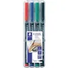 STAEDTLER Lumocolor Permanent Marker 318F 4er Etui Produktbild-Vorschau 28