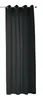 1er Set Vorhänge Schal Ösen »Berlin« HxB 245x140 cm Schwarz Produktbild-Vorschau 2