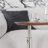 home24 Beistelltisch - Höhenverstellbar - Echtholzfurnier / Produktbild-Vorschau 6