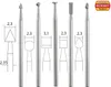 Proxxon 28710, Vrtačka, Frézovací vrták, 3,1 mm, Ocel, 2,35 Náhled obrázku produktu 8