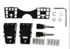 A collection of plumbing installation hardware laid out on a white background. Produktbild-Vorschau