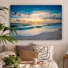 OneMillionCanvasses® - Leinwandbilder - 140x90 cm, Strand - Produktbild-Vorschau 2